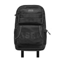 Flatlay 0200 Cordura® Modular 2-in-1 Crossbody Backpack in black, front view