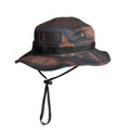 Flatlay Vented Boonie Hat in Rust Camo, front view