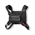 Flatlay ASRV 0634 Waterproof Cordura® Conditioning Chest Pack in black, front view