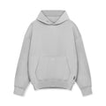 Flatlay of Tech-Terry™ Hoodie in heather grey, front view