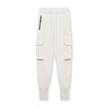 flatlay Tech-Terry Cargo High Rib Jogger in stone, front view