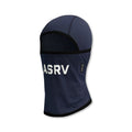 Flatlay Thermal Balaclava in navy, front view