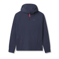 flatlay Training Hoodie in navy, front view