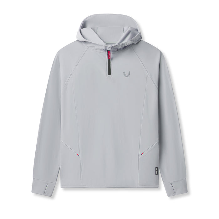 flatlay Training Hoodie in Slate Grey, front view