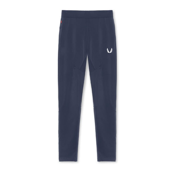 flatlay Thermal Hybrid Jogger in navy, front view