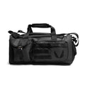 Flatlay 0710 Utility Gym Duffle Bag in black, side view