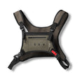 Flatlay 0711 Cordura Lightweight Chest Pack in deep taupe, front view