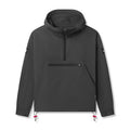 flatlay 0717 Weather-Ready Anorak Jacket in space grey, front view