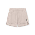 flatlay Ripstop 6" Perforated Short in Chai, front view