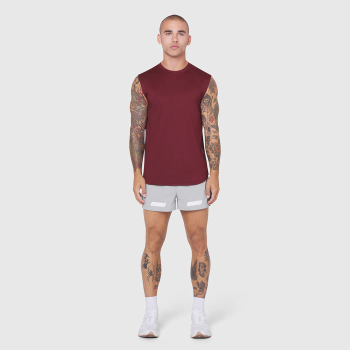 0757. AeroSilver® Cutoff Tank - Crimson