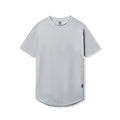 flatlay Supima® Established Tee in slate grey, front view