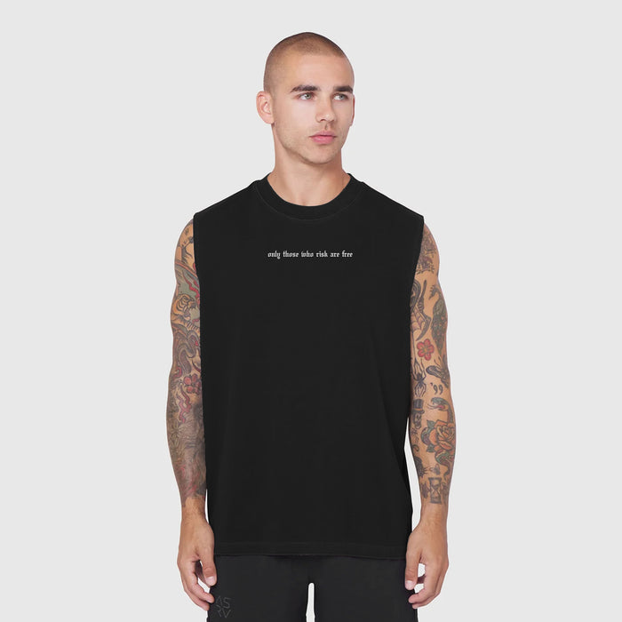 0807. Tech Essential™ Relaxed Cutoff - Black "OTWR"