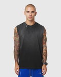 0807. Tech Essential™ Relaxed Cutoff - Black Sun Fade