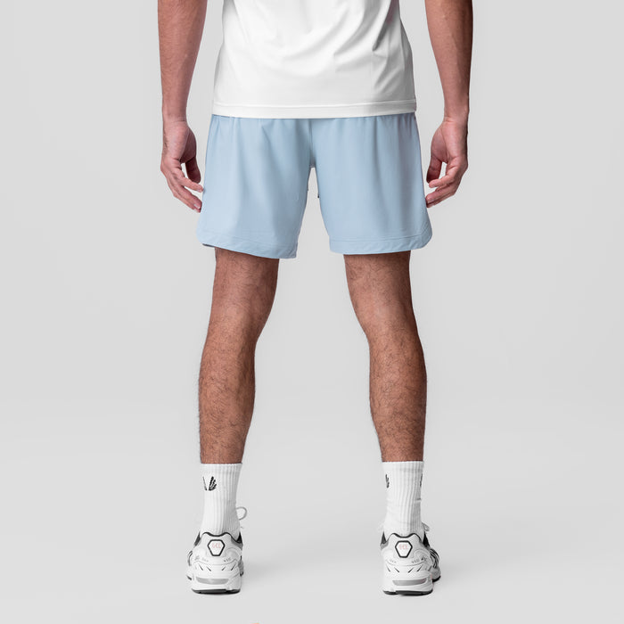 Tetra-Lite 7" Linerless Short in Light Sky, worn by model from waist down