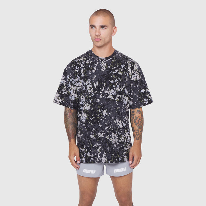 0824. Supima® Oversized Tee - Pixel Camo