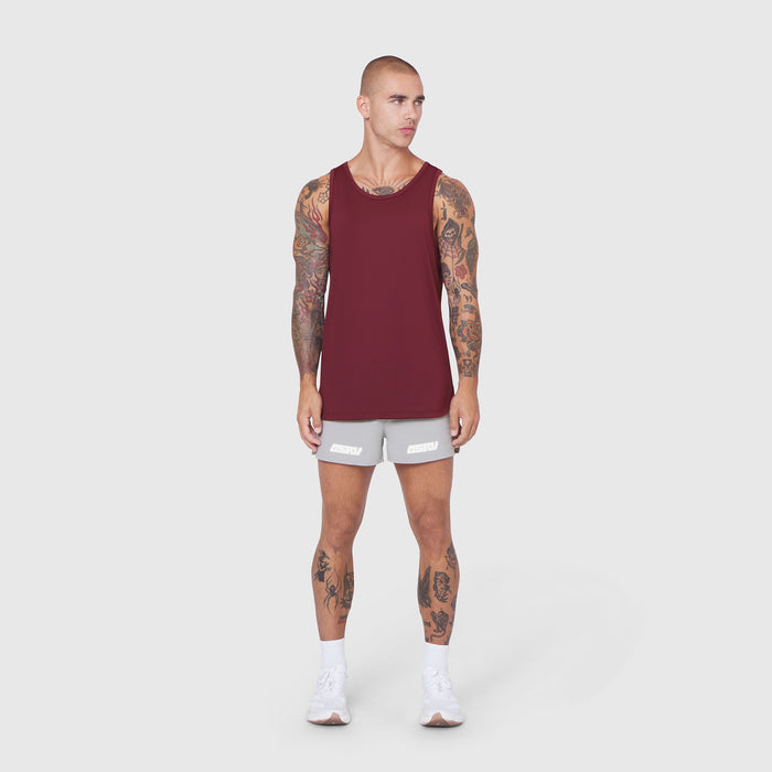 0830. AeroSilver® Tank Top - Crimson