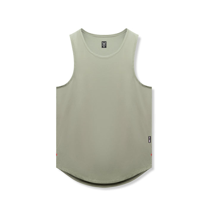 flatlay AeroSilver Tank Top in sage, front view