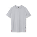 flatlay 0839. 3D-Lite® 2.0 Lycra® Fitted Tee in slate grey, front view