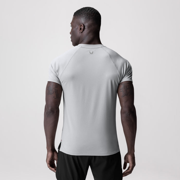 3D-Lite® 2.0 Lycra® Fitted Tee in Slate Grey, rear view on model