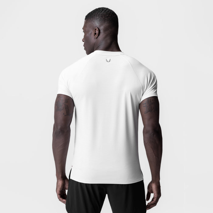 3D-Lite® 2.0 Lycra® Fitted Tee in white, back view on model