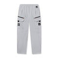 flatlay Tetra Weather-Ready City Pant in slate grey, front view