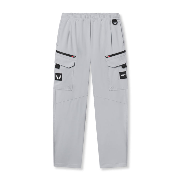 flatlay Tetra Weather-Ready City Pant in slate grey, front view