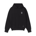 flatlay 0920. Tech Essential™ Distressed Hoodie in black, front view