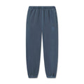 flatlay Tech Essential Sweats joggers in faded navy, front view