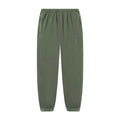 flatlay Tech Essential Sweats joggers in faded olive, front view