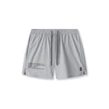 flatlay Aerotex Training Short in Slate Grey, front view