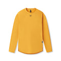 flatlay Laser-Vent™ Established Long Sleeve in amber, front view
