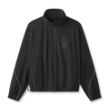 flatlay Aerotex Track Jacket in black, front view