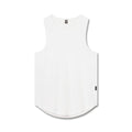 flatlay Laser-Vent™ Tank Top in white, front view