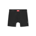 flatlay Solucell™ Essential Boxer Brief in black, front view