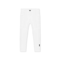flatlay WarpFlexx-Lite® 3/4-length legging in white, front view