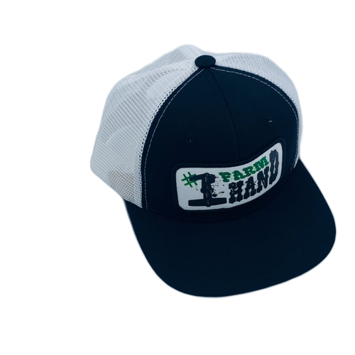 #1 Farm Hand - Youth Trucker Hat for kids