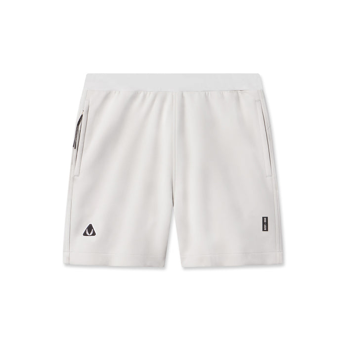 flatlay Dri-Core™ Training Shorts in light grey, front view