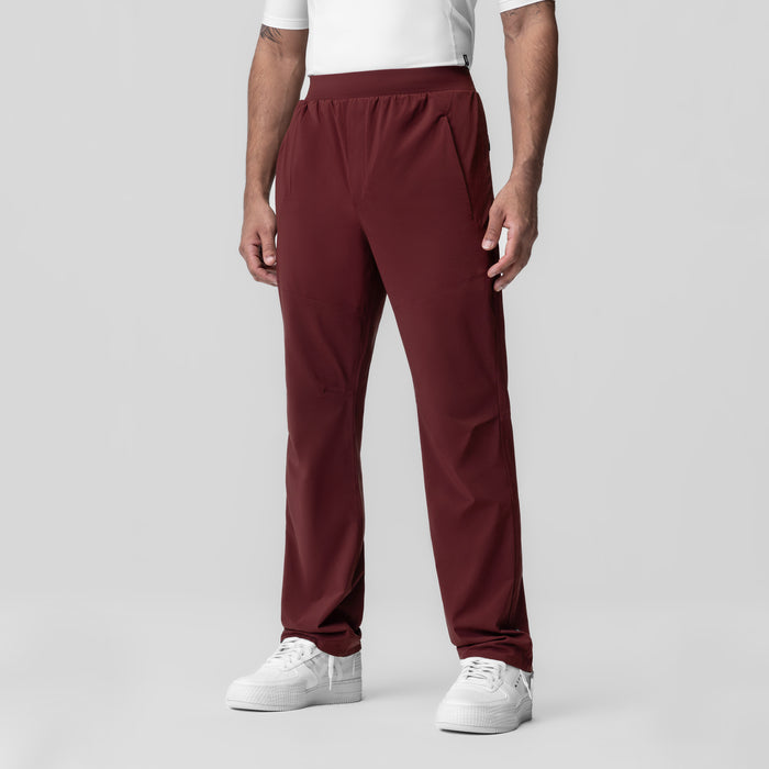 Aerotex Weather-Ready Bonded Pant in crimson worn by model, front view