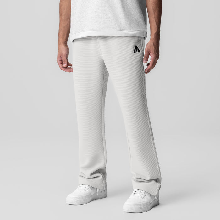 Deltapeak® Straight Leg Sweats in light grey worn by model, front view