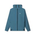 flatlay Aerotex™ Lightweight Windbreaker in storm blue, front view