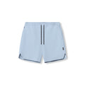 Flatlay of Revolutional Field Short in light sky blue, front view