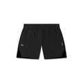 Flatlay of Tetra-Lite Bonded Training Short in black, front view