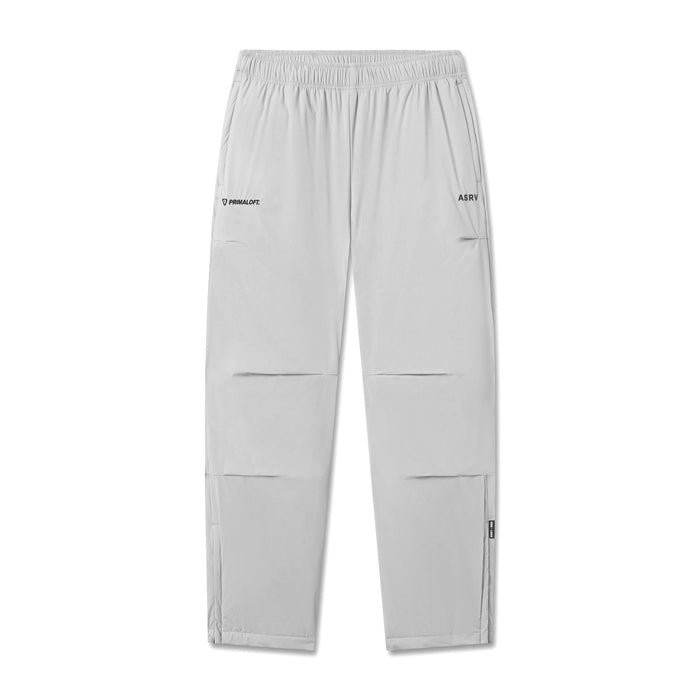 flatlay Aerotex™ PrimaLoft® Warm-Up Pant in slate grey, front view