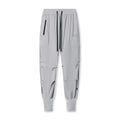 flatlay Tetra-Lite Ice Cargo High Rib Jogger in slate grey, front view