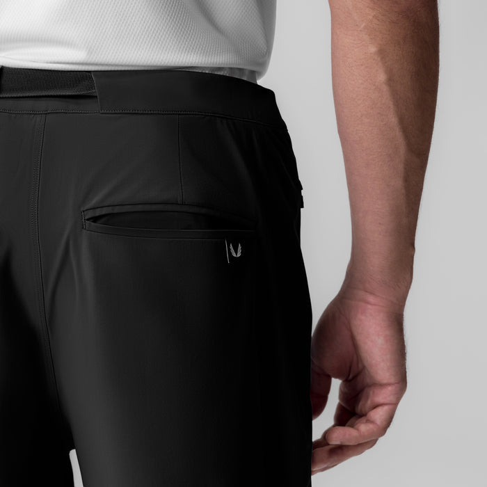 Black Tetra-Lite Field Pant worn by model, side detail view showing pocket