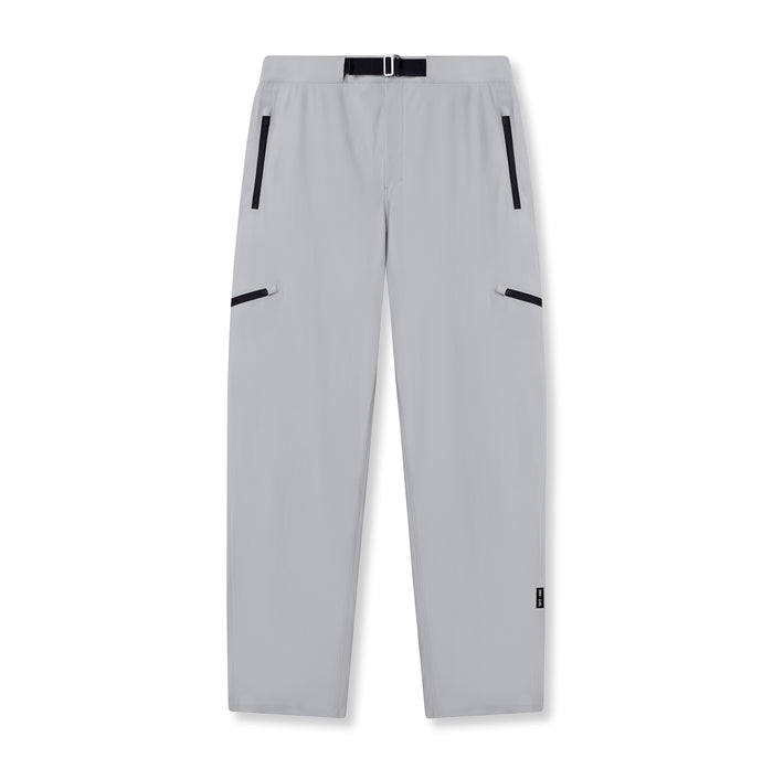 flatlay Tetra-Lite Field Pant in slate grey with black accents, front view