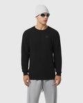 1112. Tech-Waffle™ Longsleeve - Black
