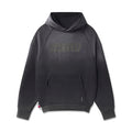 Flatlay of ASRV 1121 Tech-Terry Training Hoodie in black, front view