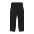 flatlay Tetra-Lite® Cargo City Pant in black, front view