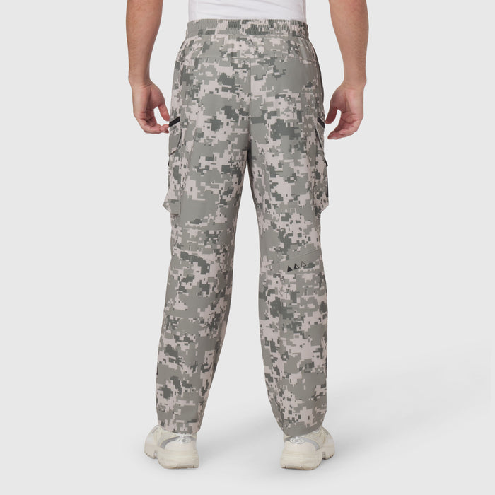 Tetra-Lite® Cargo City Pant in digital camo, back view on model